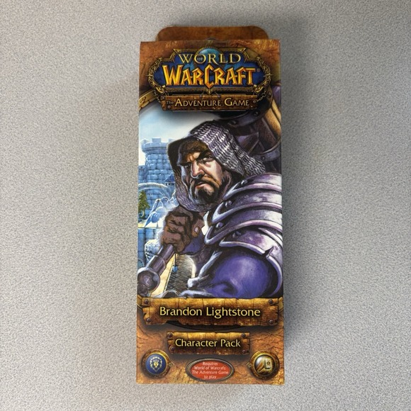 Fantasy Flight Games Other - Fantasy Flight World of Warcraft Character Pack WC09 Brandon Lightstone NEW‎